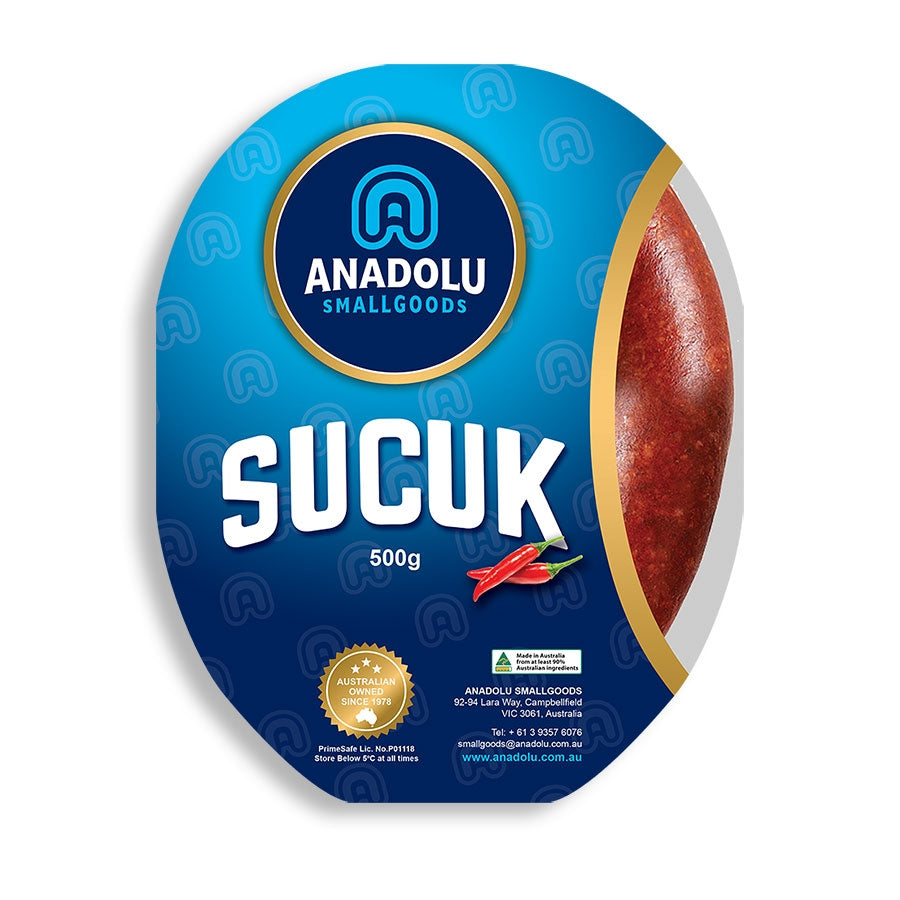 Anadolu Sucuk - MILD (per packet) 500g