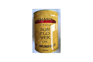 KHAN`S SUNFLOWER OIL 20LTR