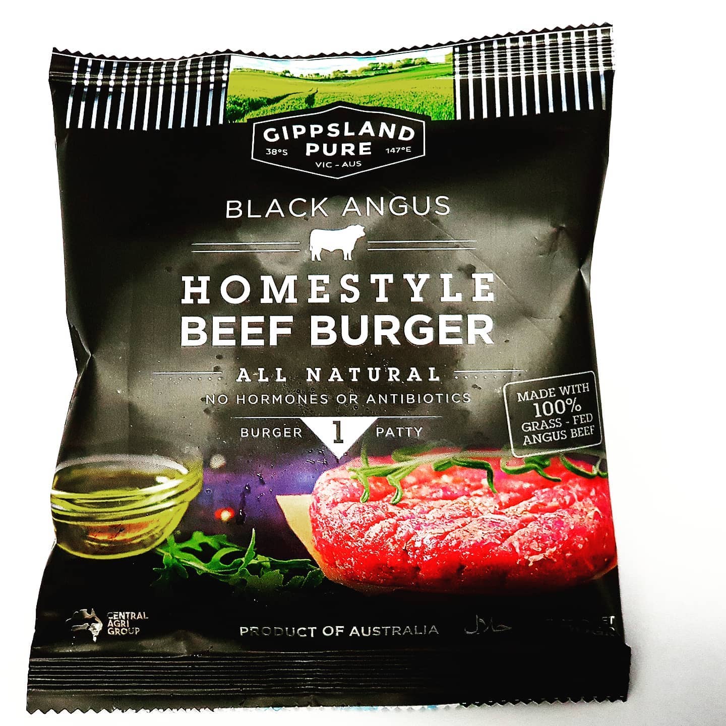 BLACK ANGUS Home style Beef Burger Patties (per box)