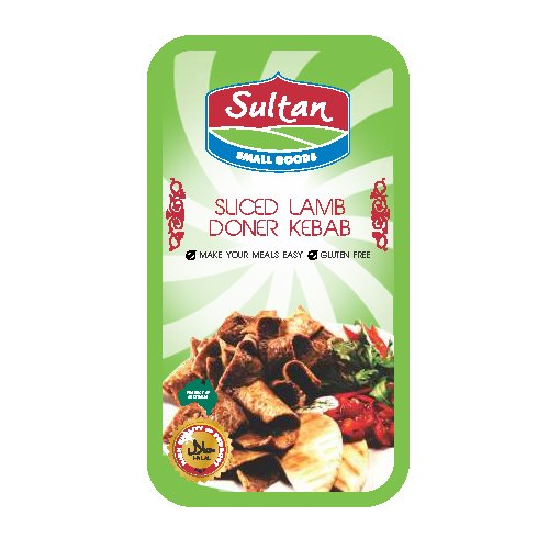 Sliced Lamb Doner Kebab - 200g (Sultan)