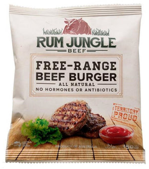FREE RANGE Beef Burger Patties (per box)