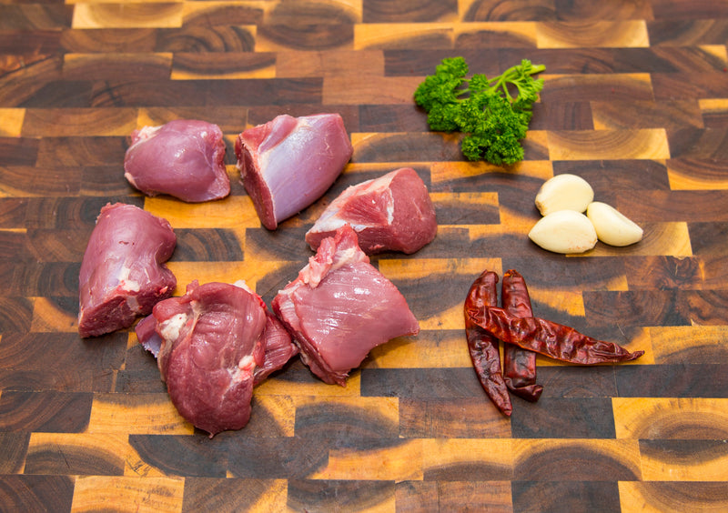Premium Diced Goat