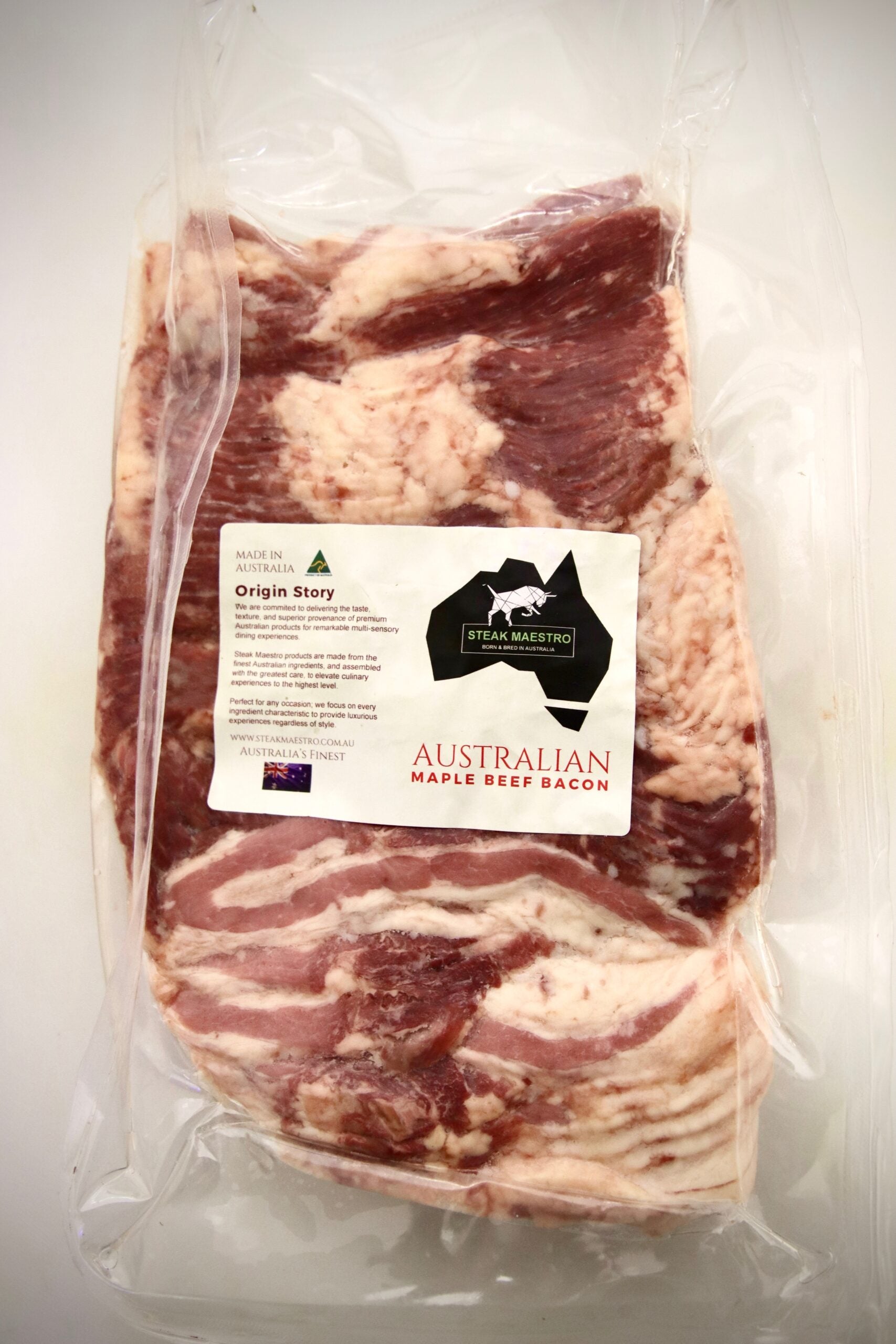 HALAL Beef Bacon - Maple (500g pack)