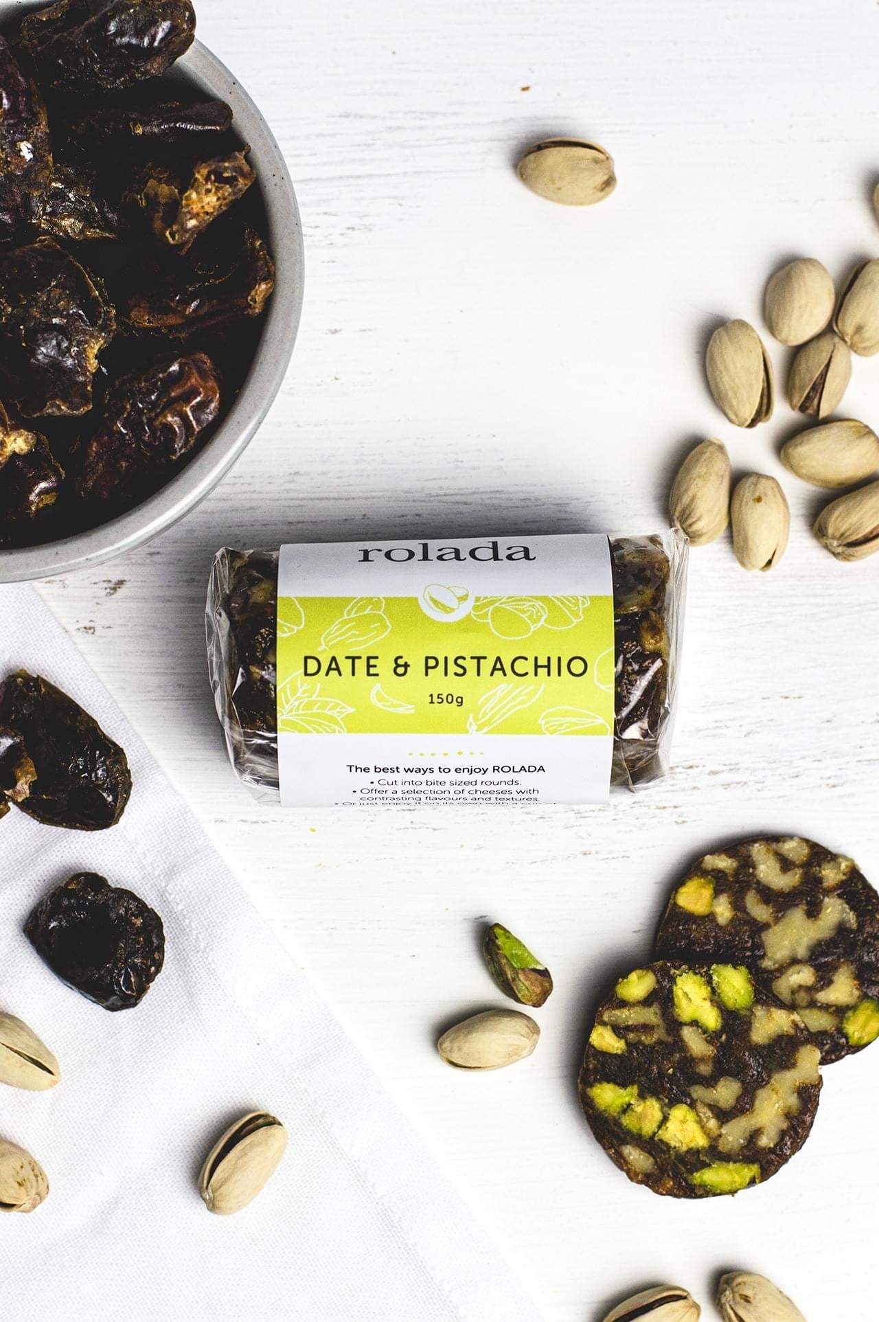 Rolada - Date & Pistachio (150g)