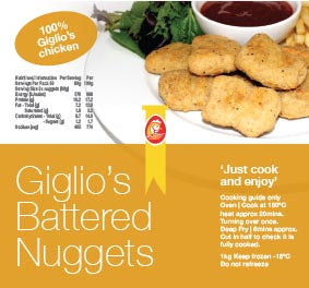 Giglio’s – Battered Nuggets