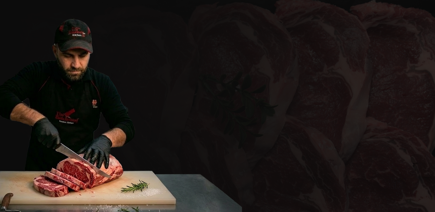 Load video: Each steak is hand trimmed and cut to our specifications.
<br>
 We gaurantee you will love it!