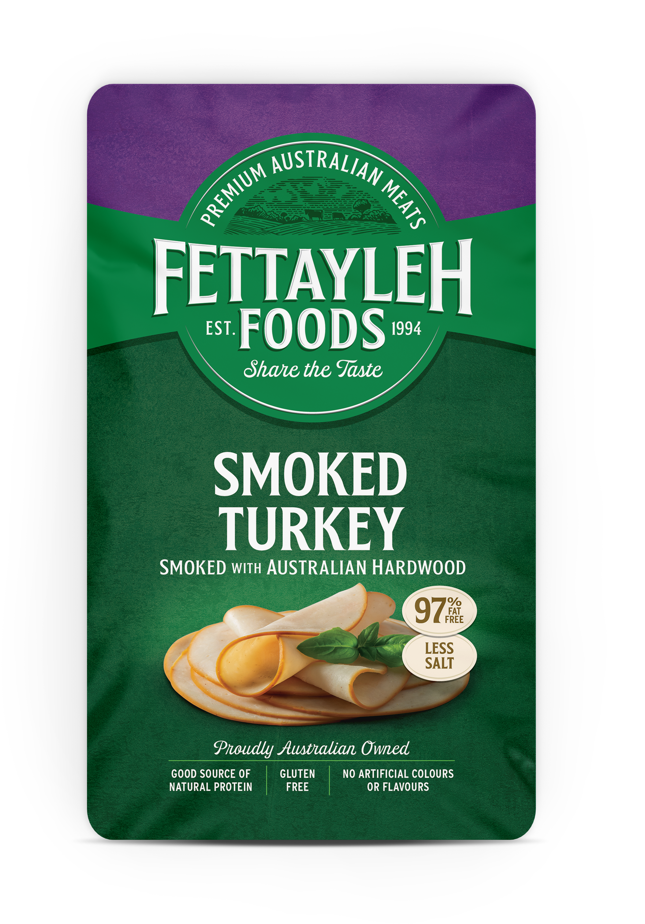 Fettayleh Foods - Smoked Turkey Plain