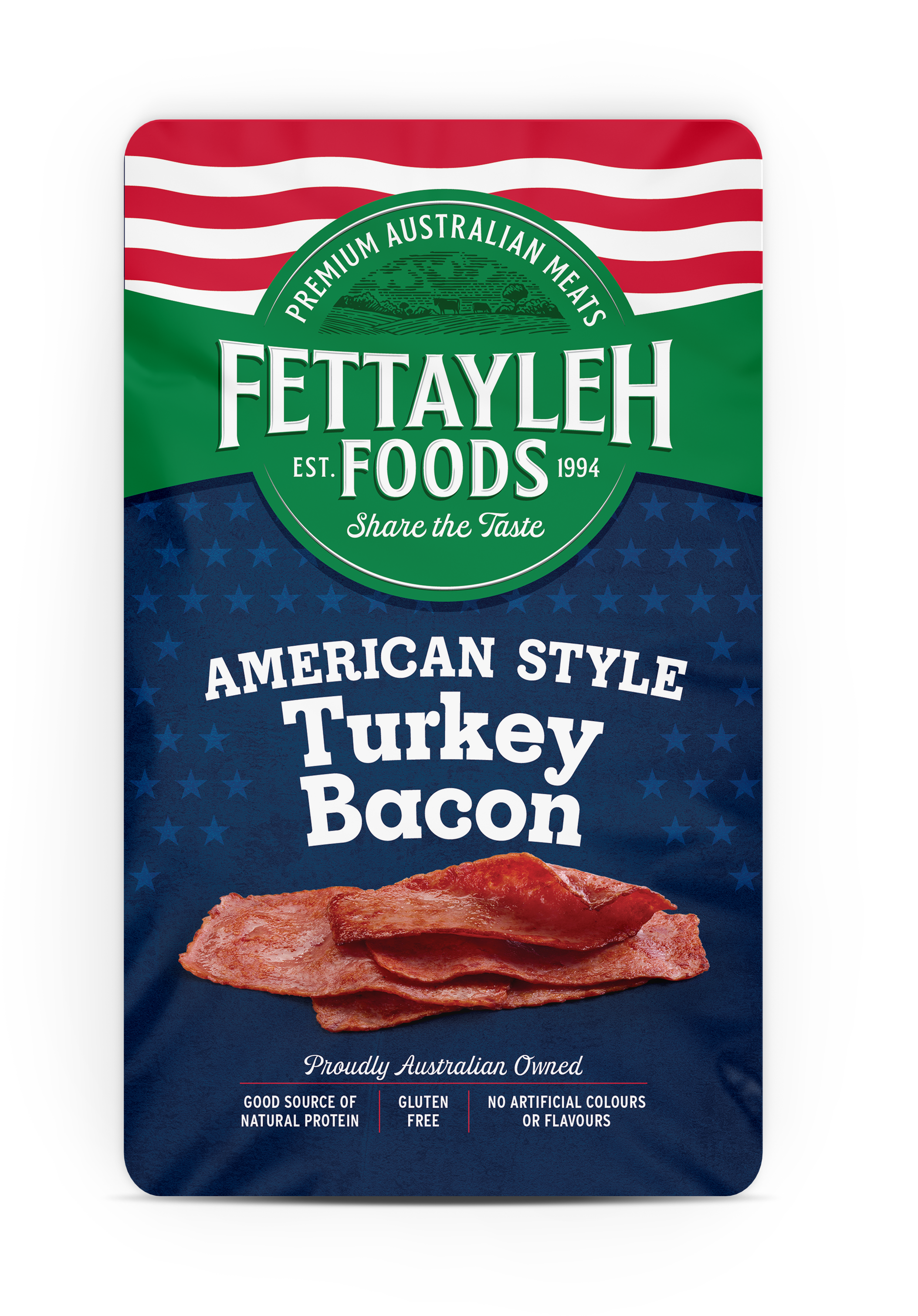 Fettayleh Foods - American Style Turkey Bacon