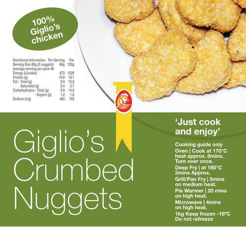 Giglio’s Crumbed Nuggets