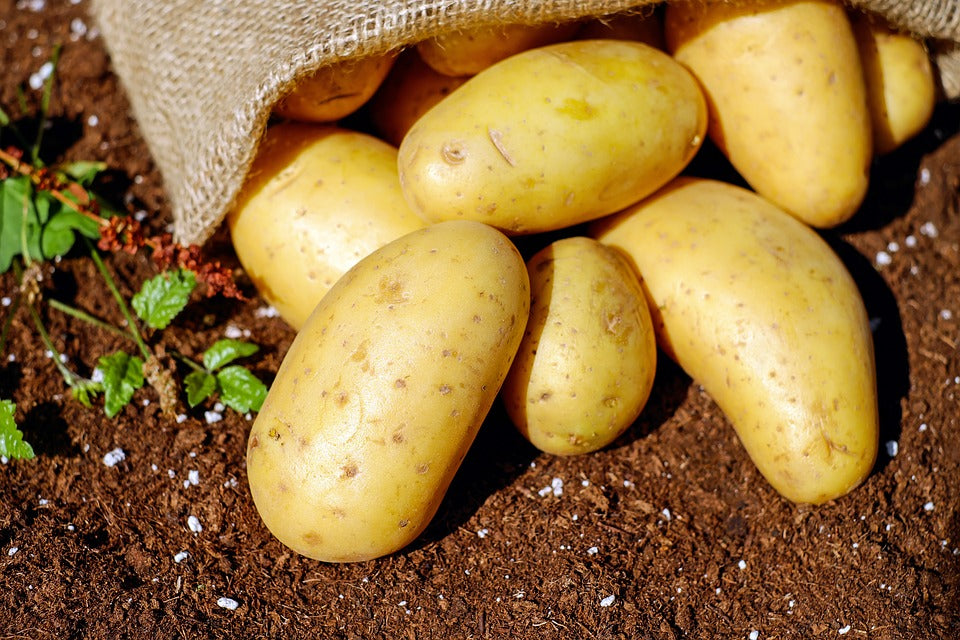 2kg of Washed Potatoes
