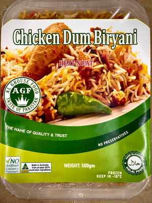 HOMEMADE Dum Chicken Biryani (Hand-Cut Chicken)