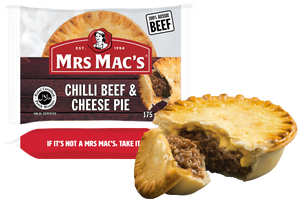 Mrs Mac's Chilli Beef & Cheese Pie (Halal)